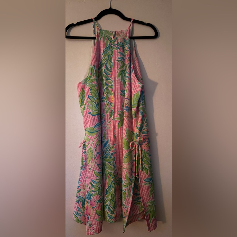 NWT Lilly Pulitzer Pearl Romper - Don’t Stop Beleafing - 14 - Picture 4 of 4